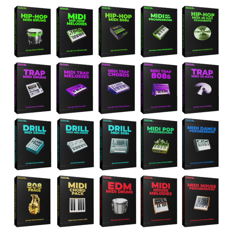 Cover image for All Access MIDI Bundle with over 7000 MIDI files